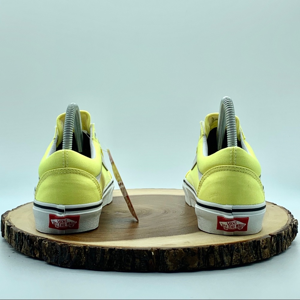 VANS Women’s Neon Yellow Old Skool Various Sizes - Picture 5 of 5